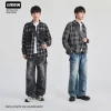 APO Men's Wear: New washed workwear jeans for autumn and winter, men's high-end high street fashion loose straight-leg pants Application Scenario